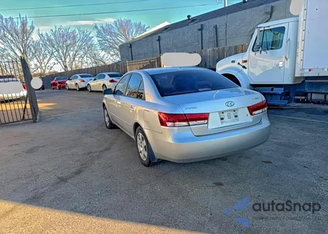 2007 Hyundai Sonata Gls из США, поврежденный, VIN 5NPET46CX7H263325